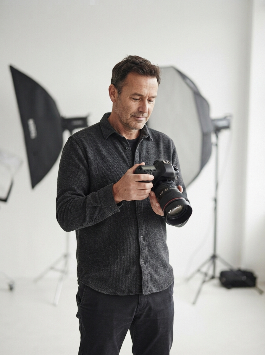 A photographer gathering client briefs using SohoForms
